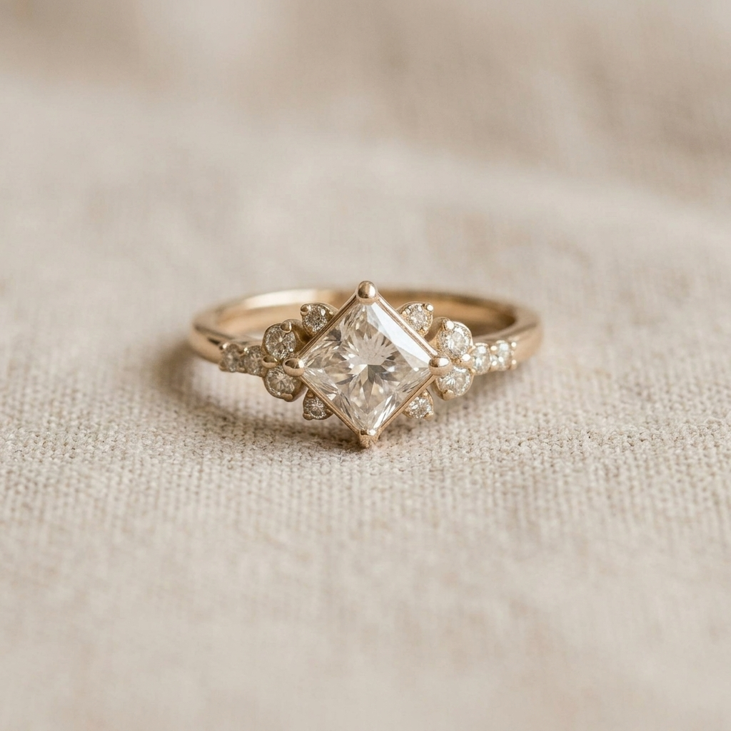 Karen - Elegant Delysian Queen Ring