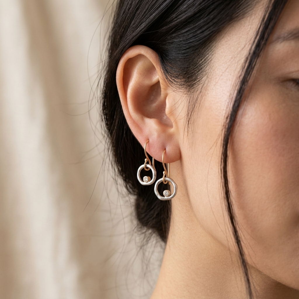 Laura Vintage Zirconia Earrings