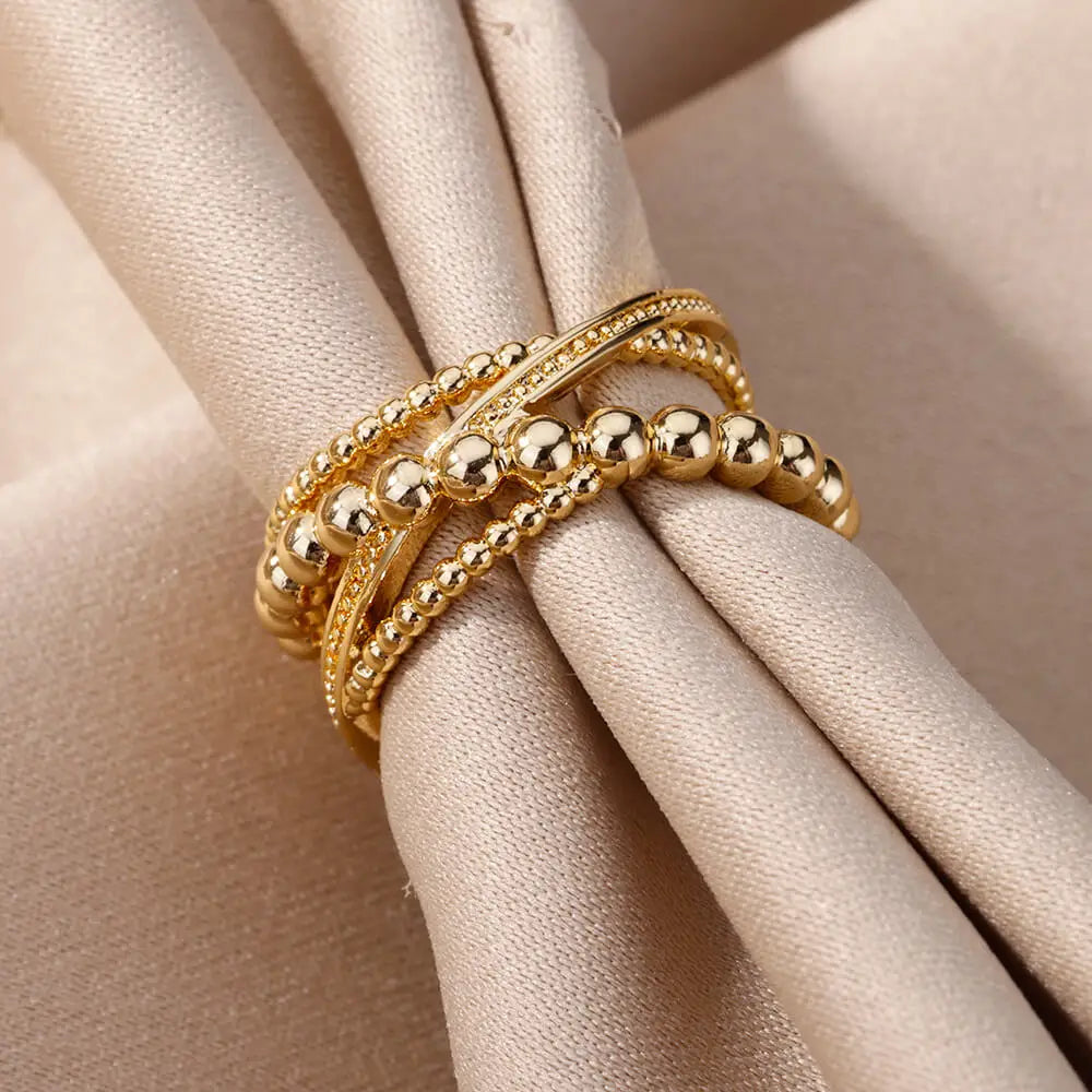 Adjustable Vintage Twist Ring