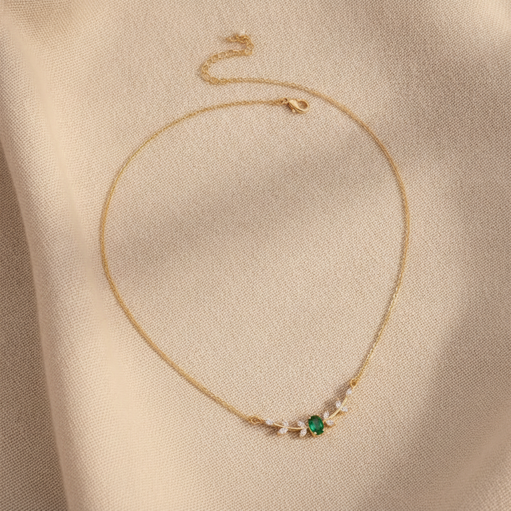 amira valmorin necklace gold 16k — studio