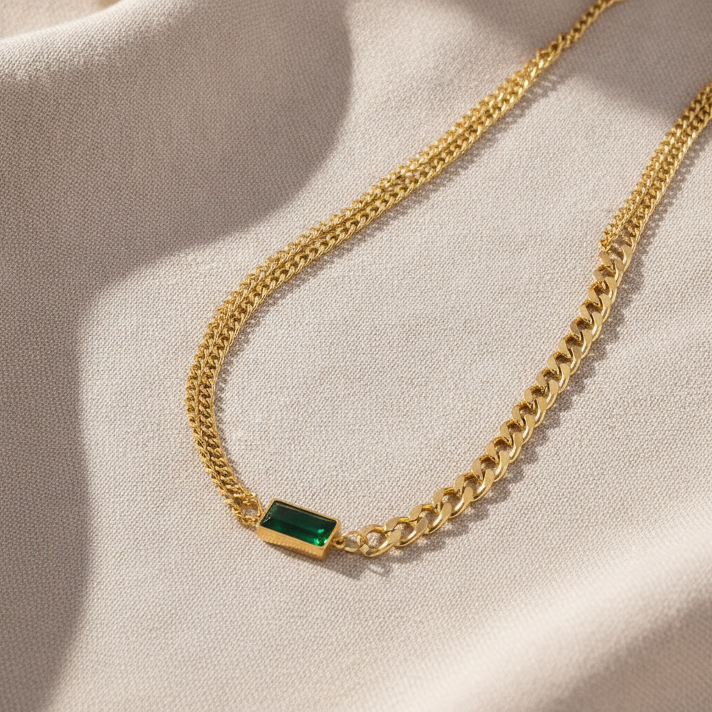 elodie veyrac necklace gold — studio