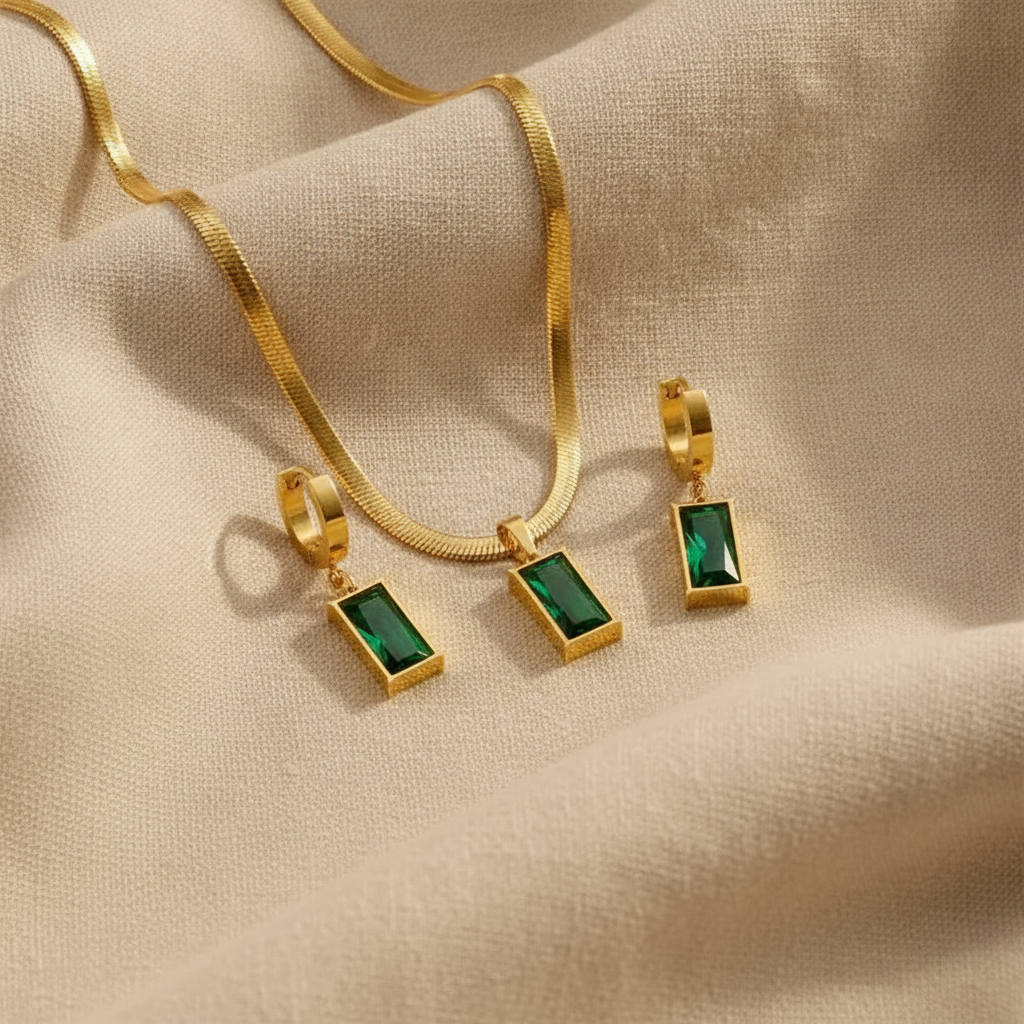 iselotte verdain jewelry set gold 18k — studio
