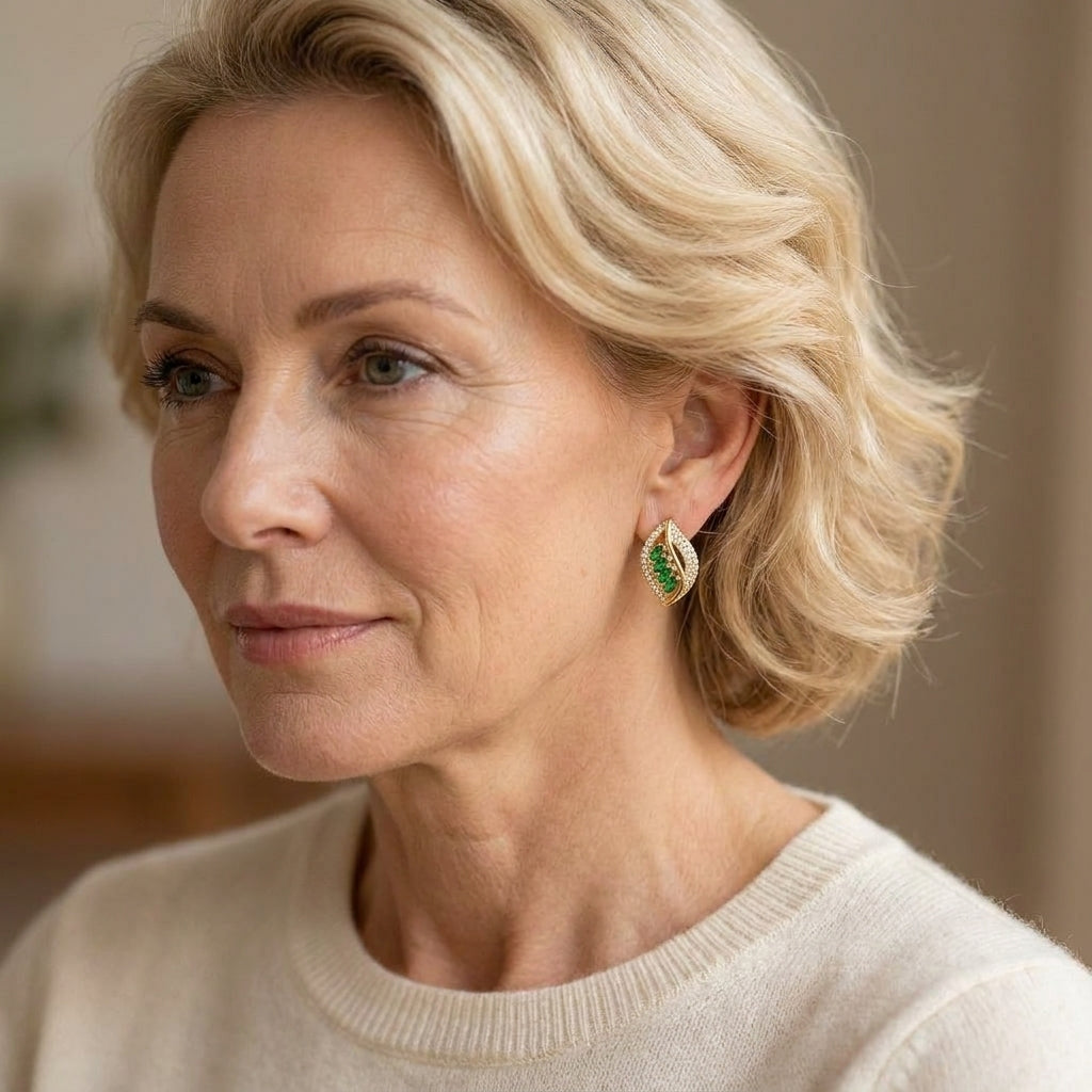 isola verdancia earrings zr — lifestyle