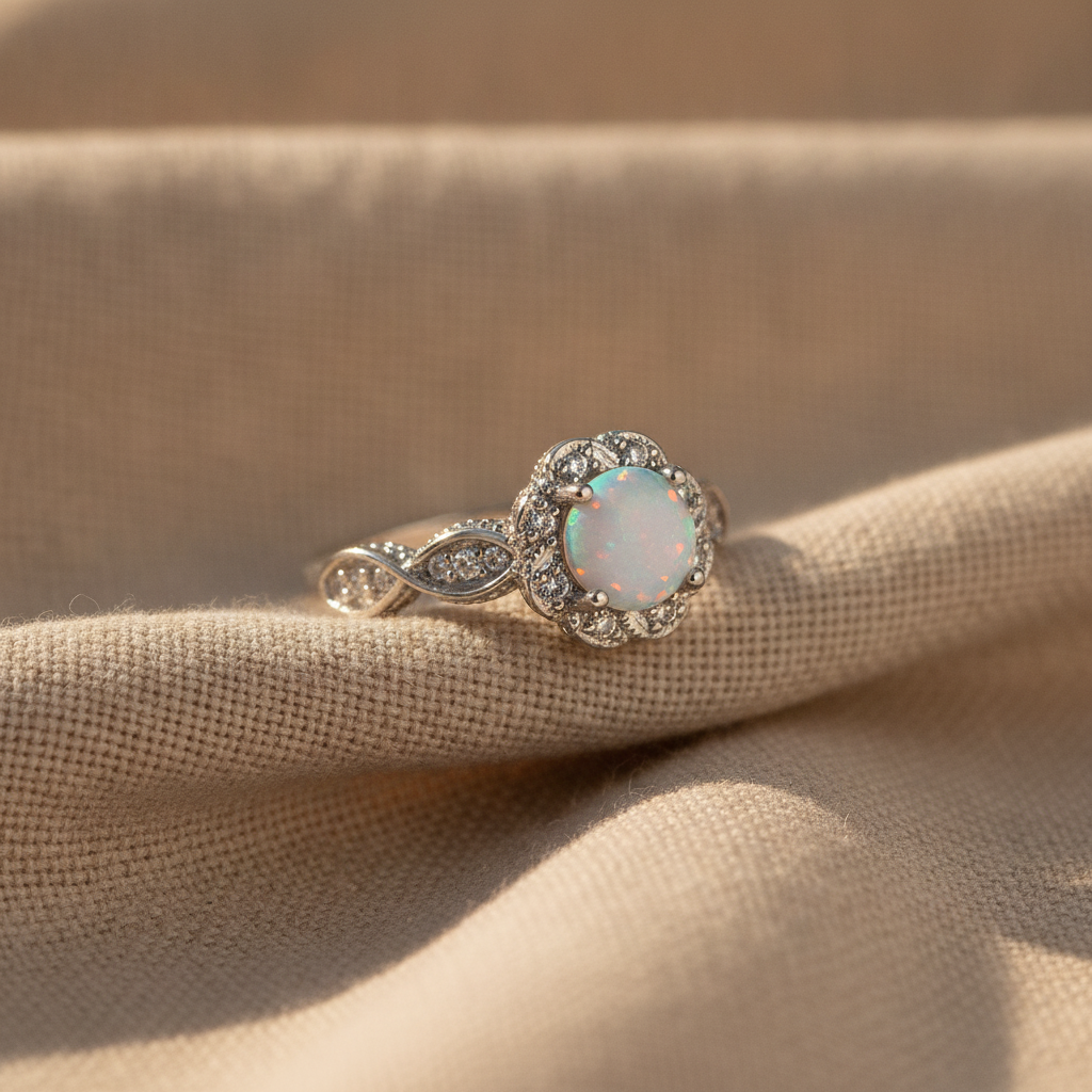 moonlit bloom ring — studio