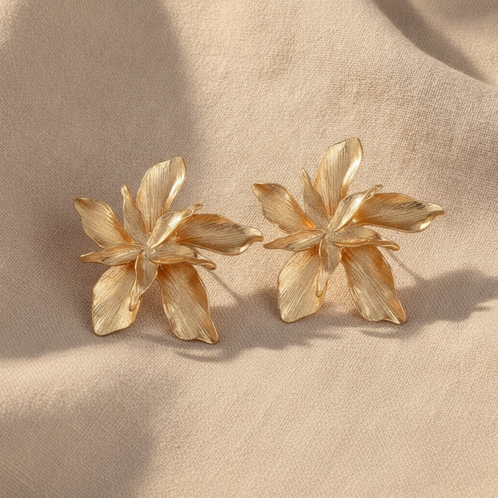 radiant flower earrings — studio