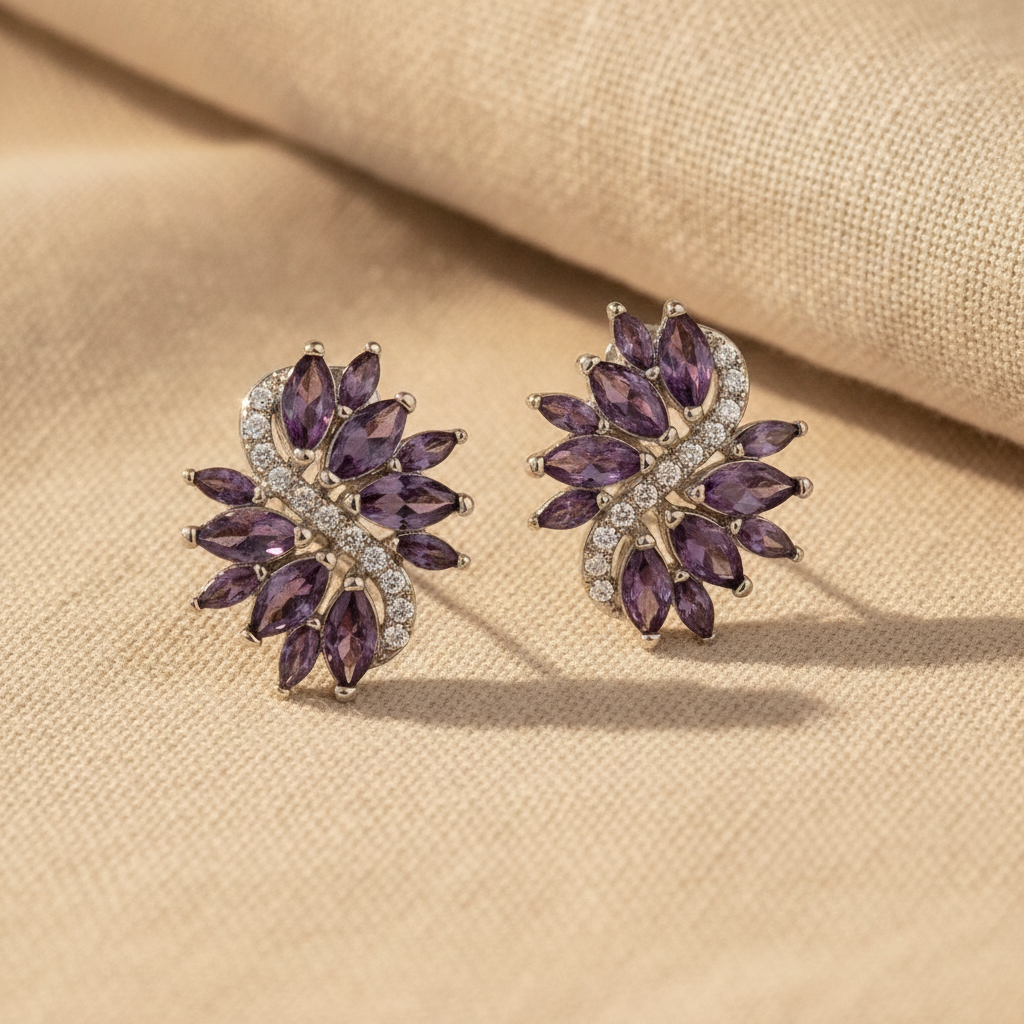 royal bloom earrings — studio