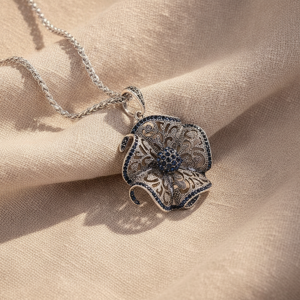 sapphire majesty necklace — studio