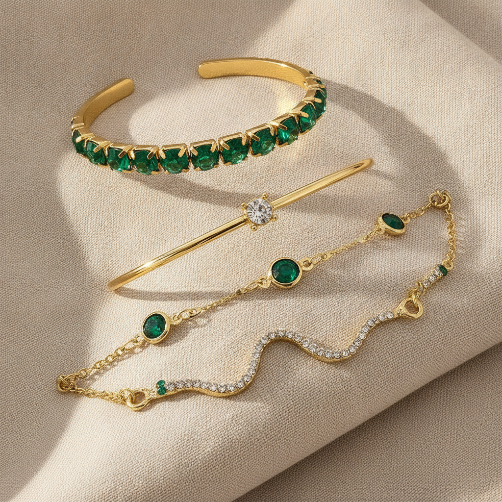 sorina feldwyn bracelet set gold 18k — studio