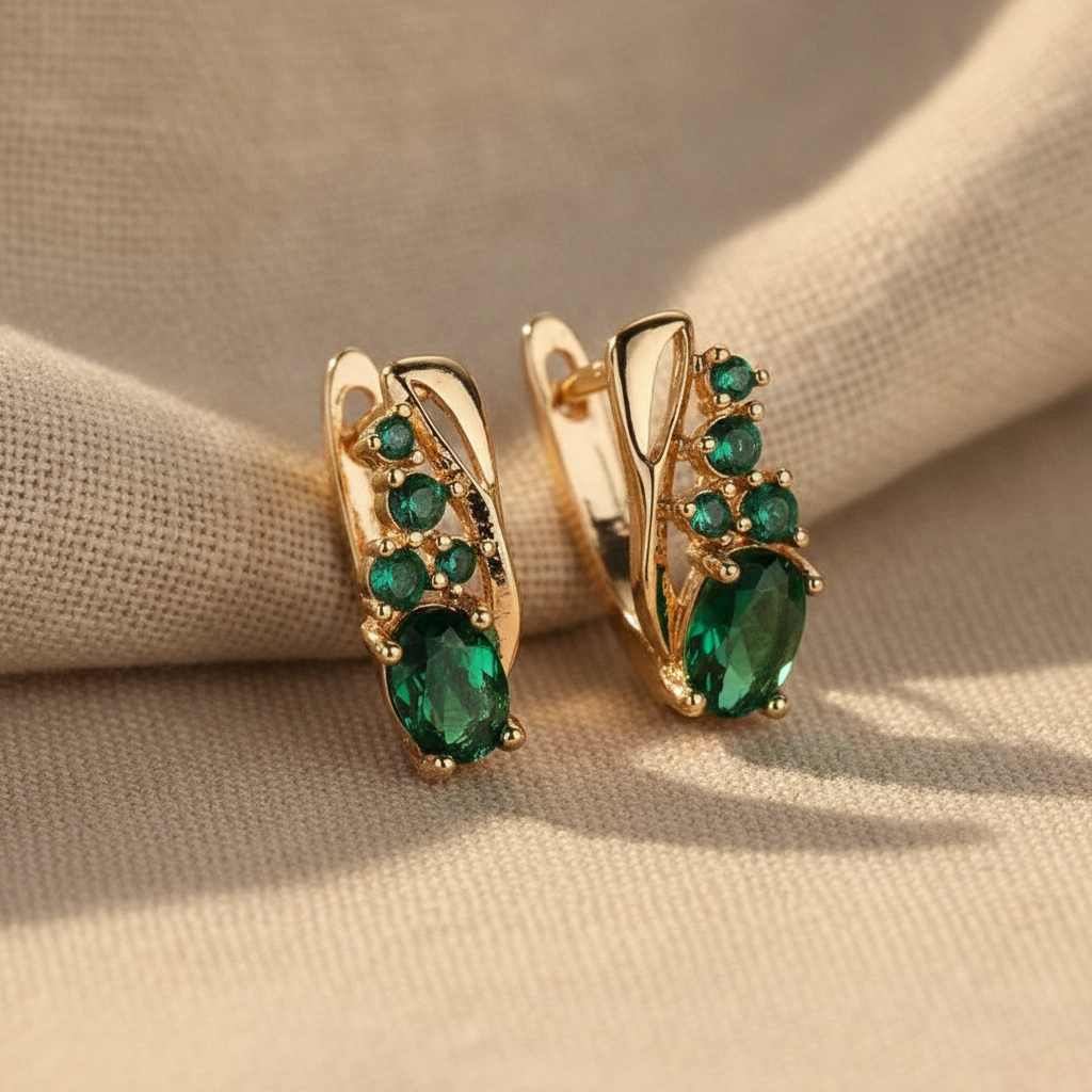 thessaly moressin earrings gold 16k — studio