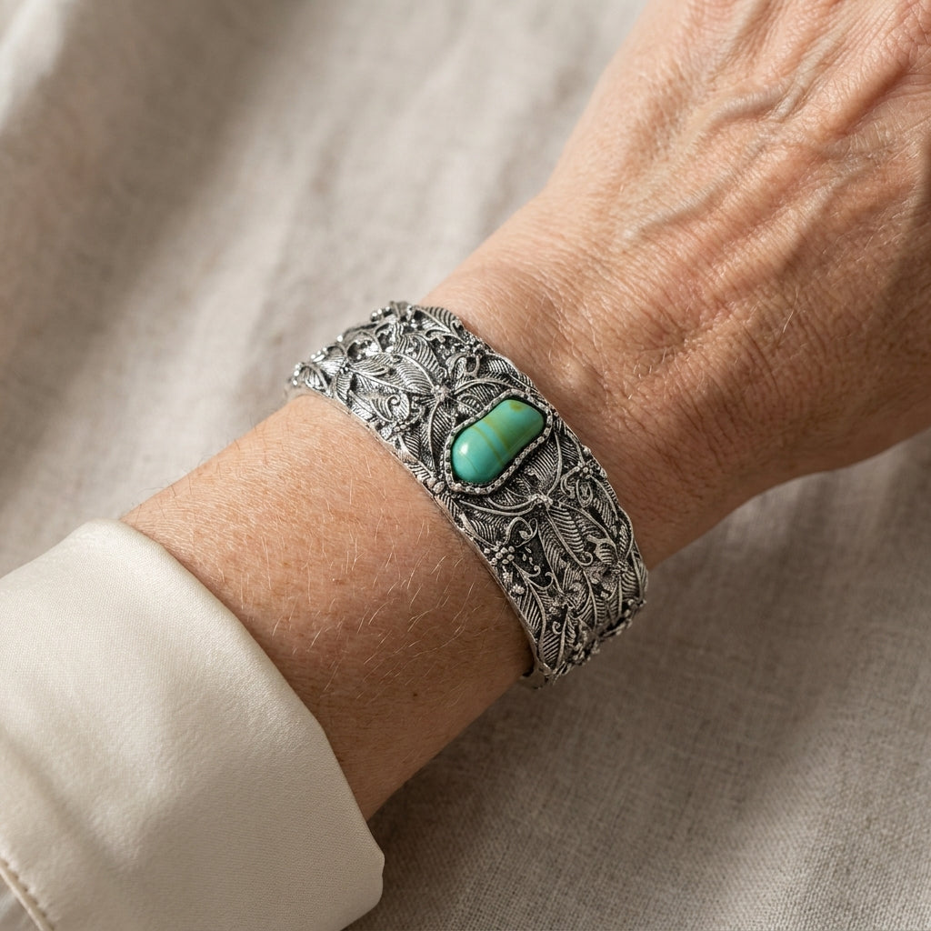 vintage turkisstein armband — lifestyle