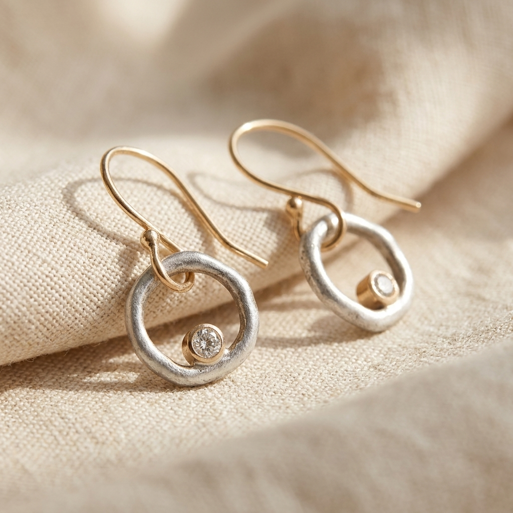 Laura Vintage Zirconia Earrings