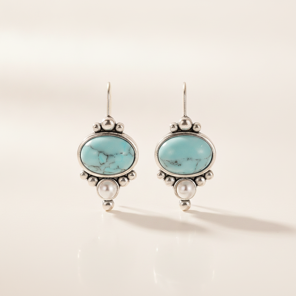 briselle shorelight earrings white gold — studio
