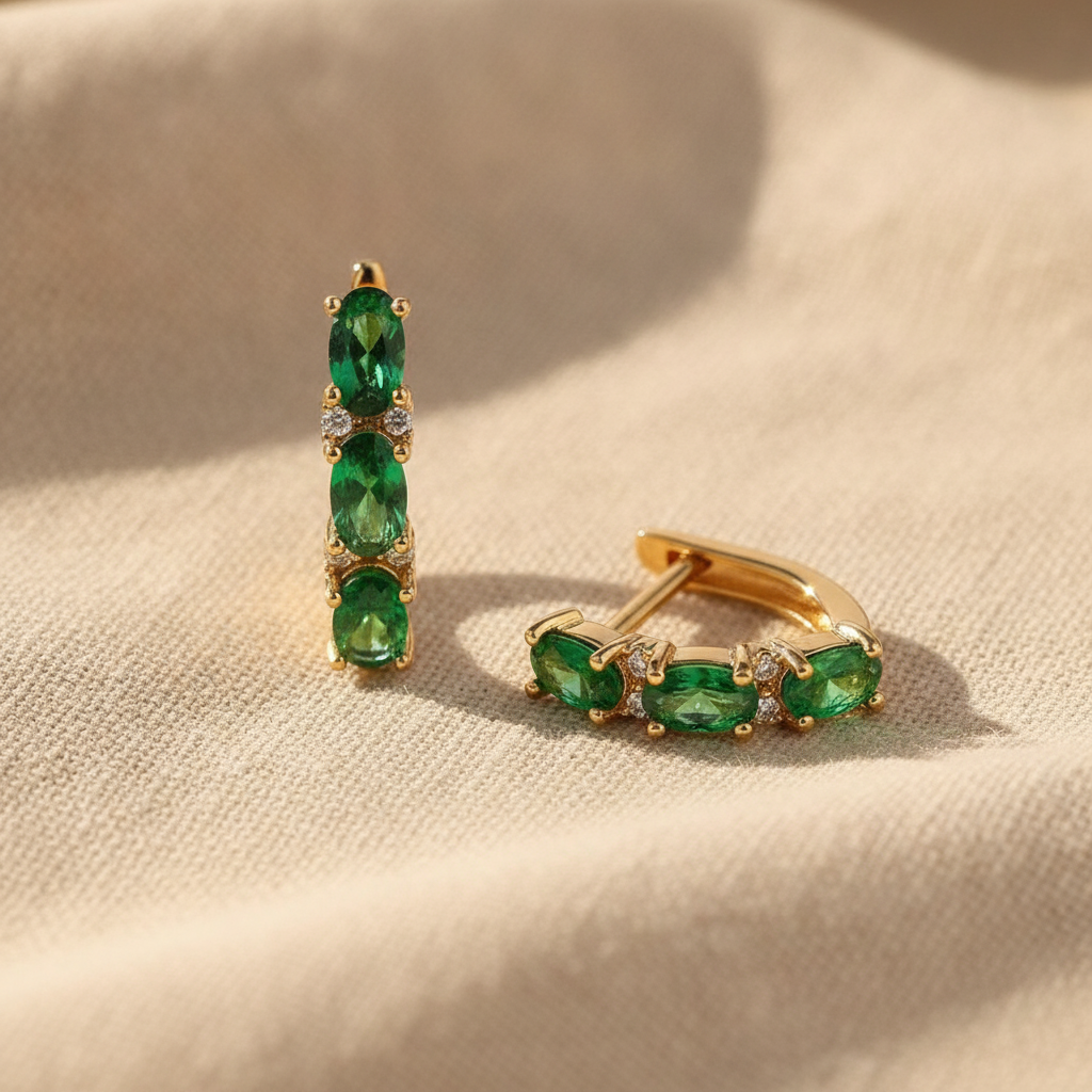 celeste armand earrings gold — studio