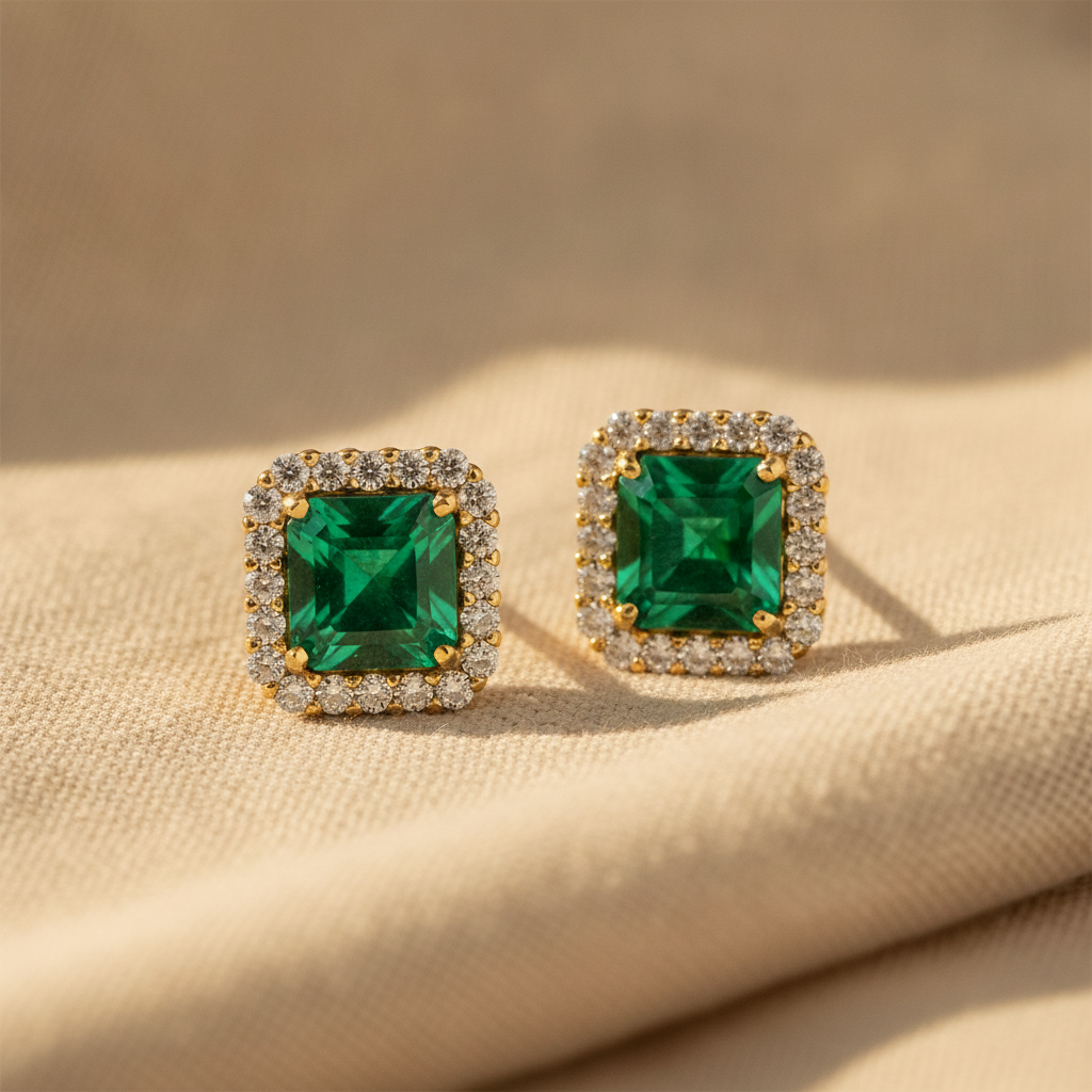ceryntha malvae earrings gold 14k — studio