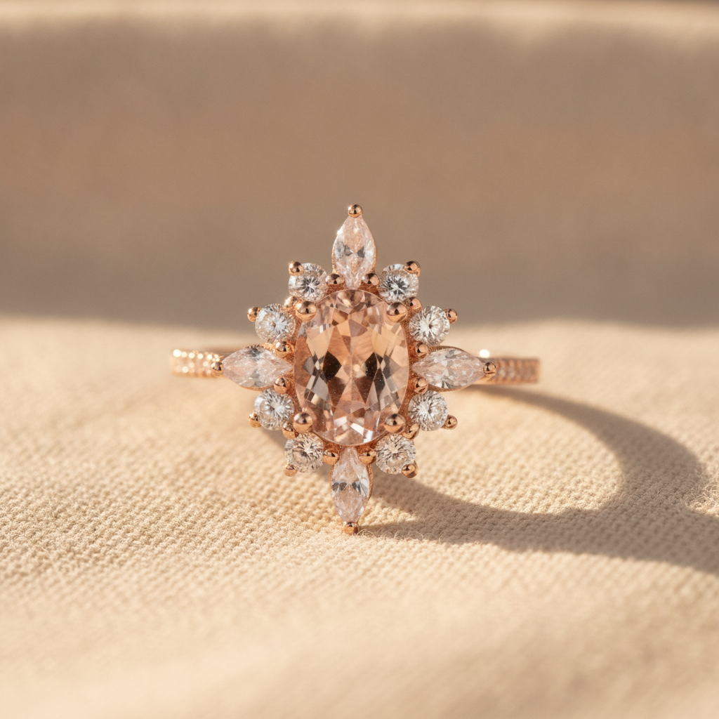 cluster crown ring — studio