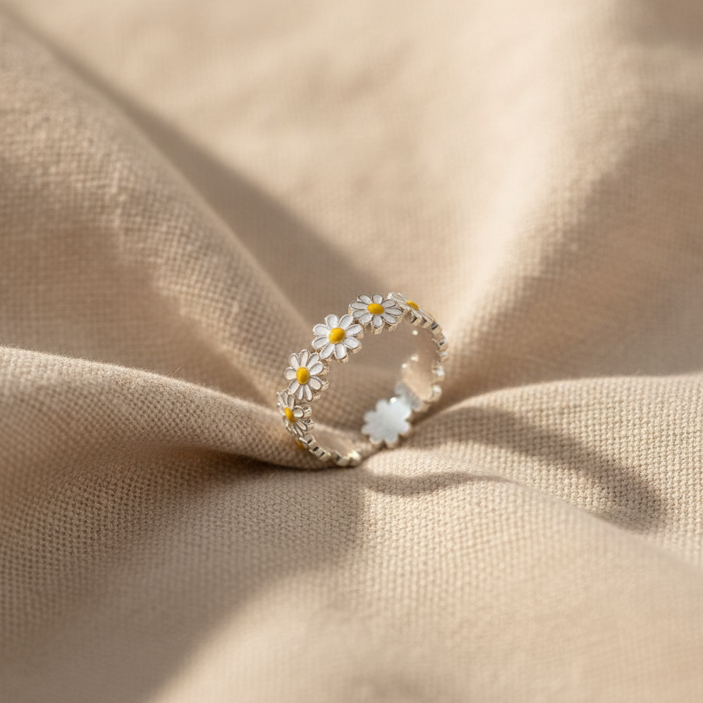 daisy crown ring — studio