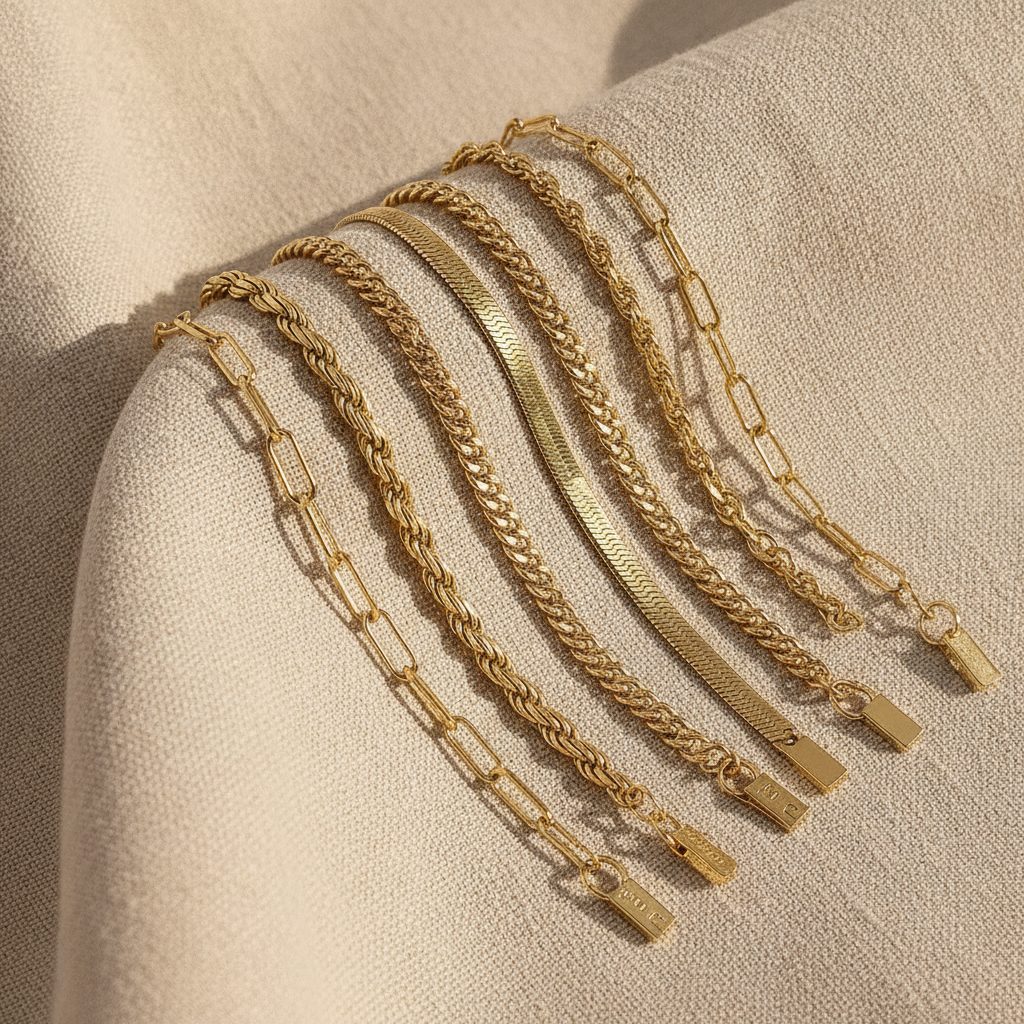 ellis layered bracelet set — studio