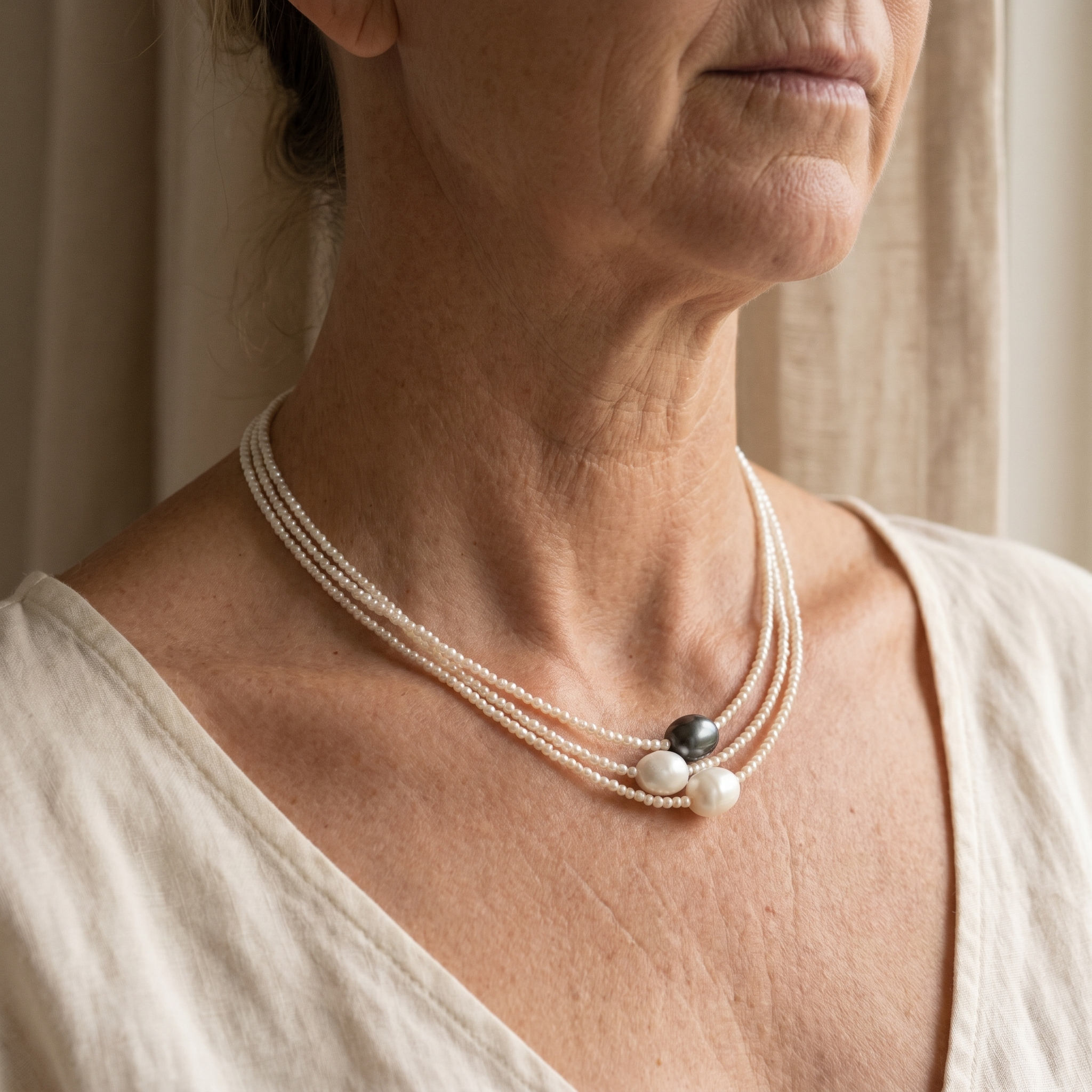 Vintage Fresh Water Pearl Necklace