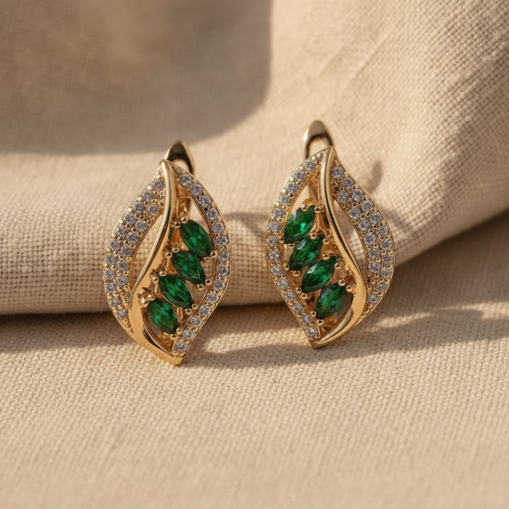 isola verdancia earrings gold 16k — studio