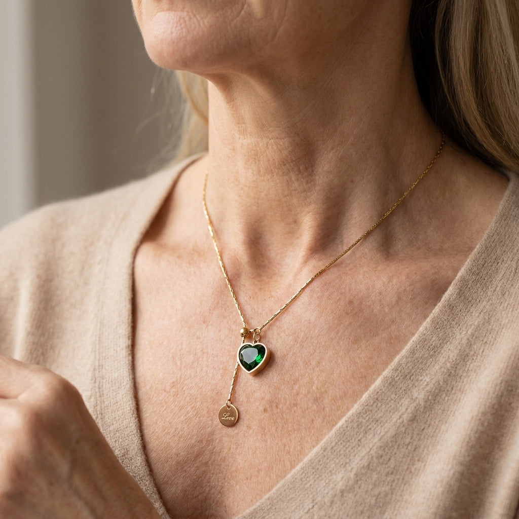 juliette veyron necklace gold — lifestyle