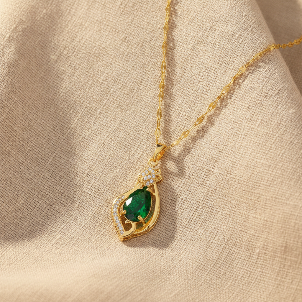 liana moretti necklace gold — studio