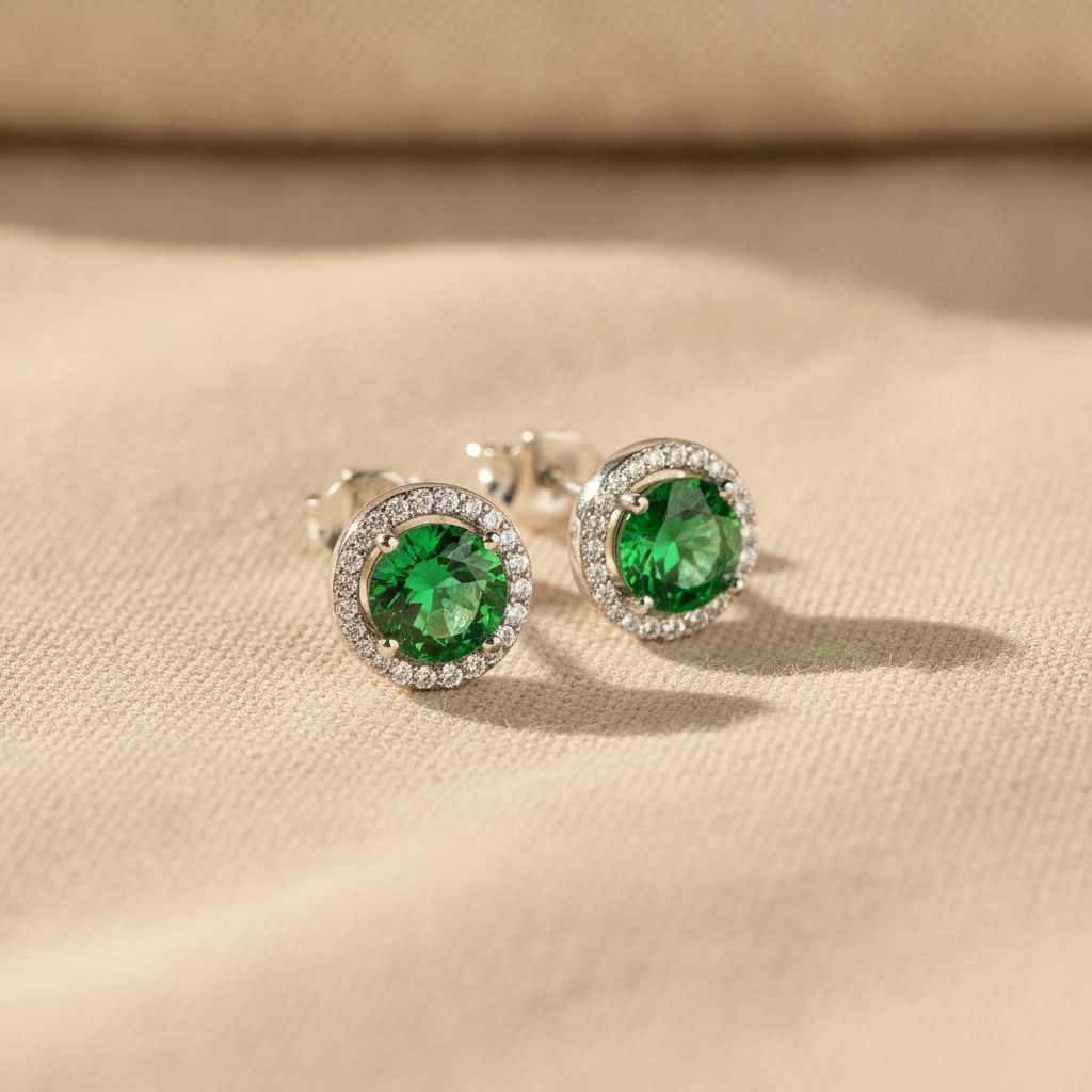lucia verdeal earrings white gold 18k — studio