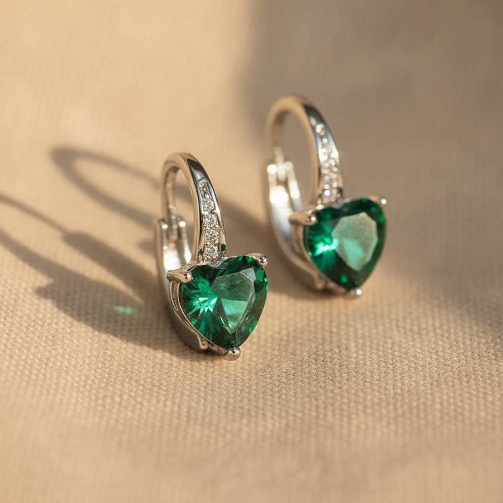 lunara greystelle earrings white gold 16k — studio
