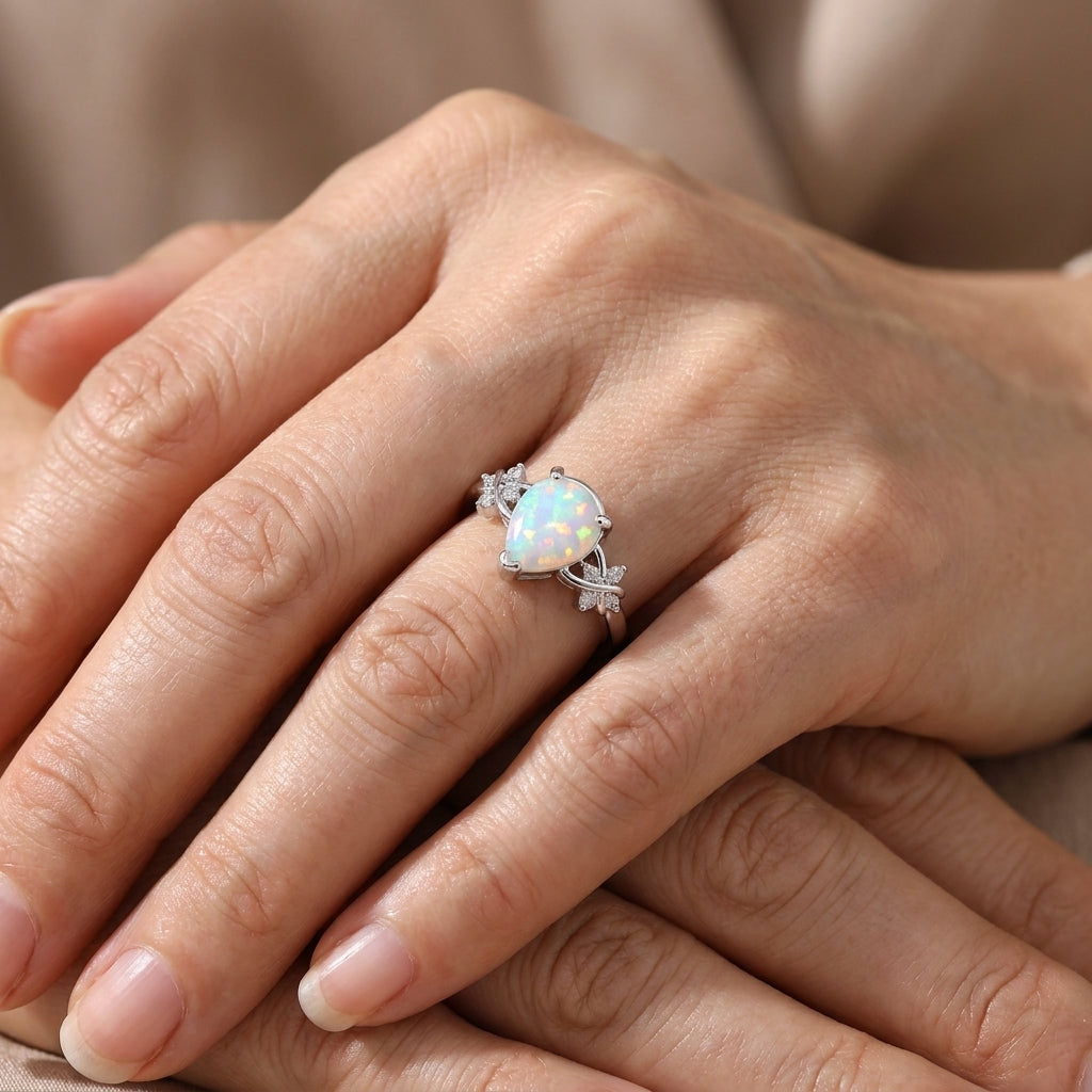 prismatic tear ring — lifestyle
