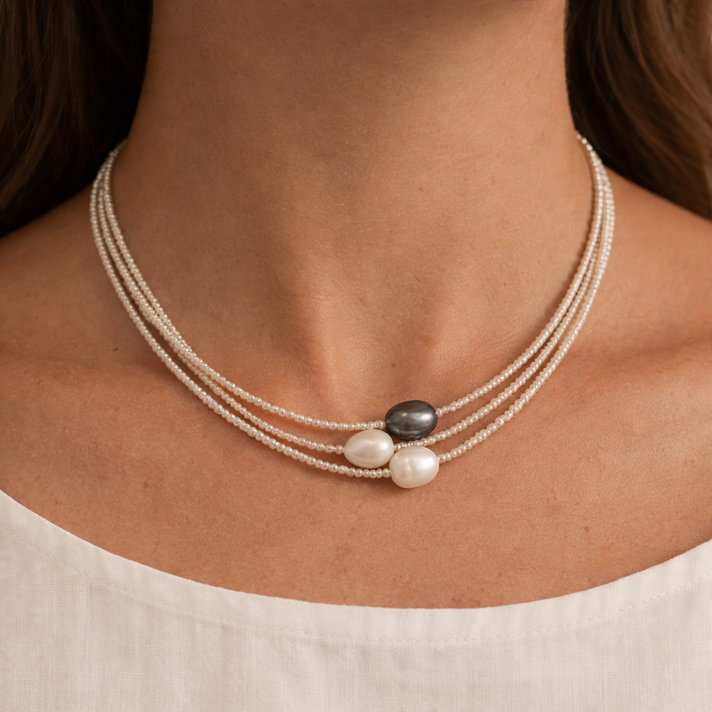 Vintage Fresh Water Pearl Necklace