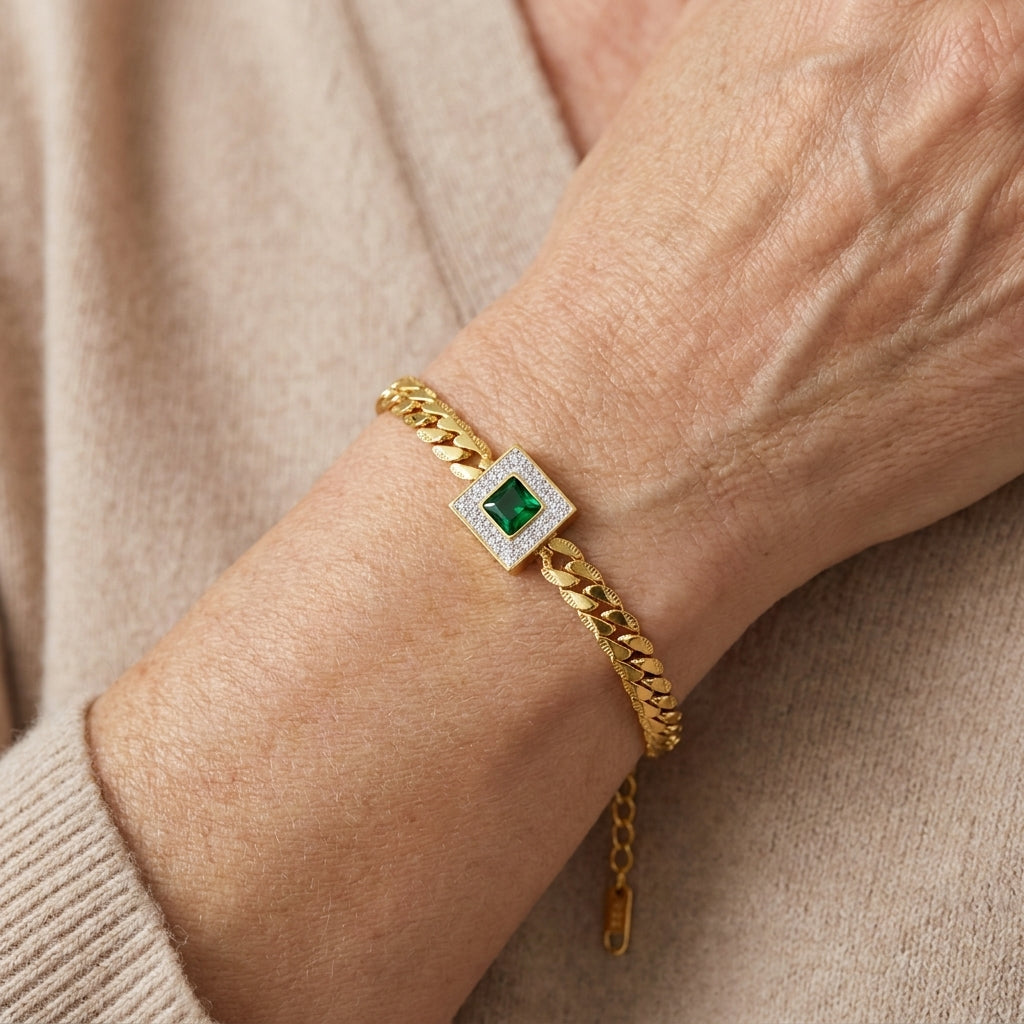 tirena valeure bracelet gold — lifestyle