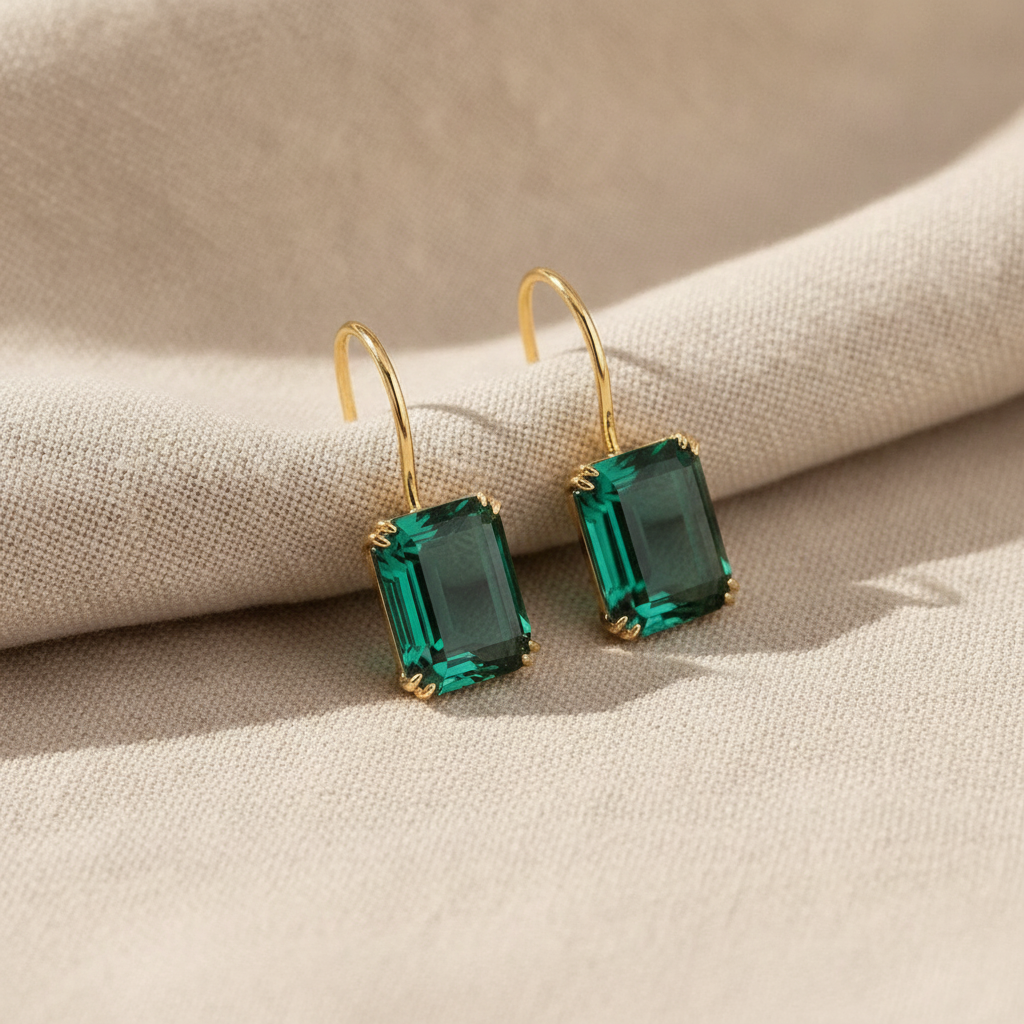viviana corval earrings gold — studio